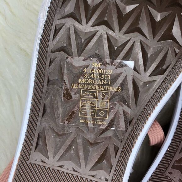 Pierre Dumas Rose Gold Glitter Shoes Size 5 - Picture 5 of 7